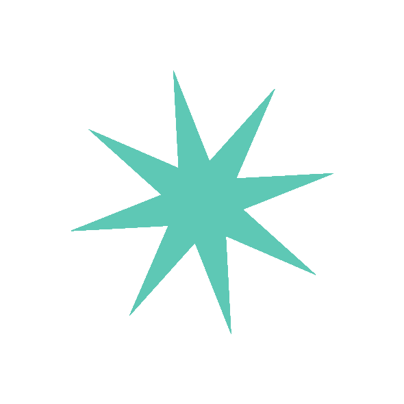 ZAA Marketing Mint Submark Star