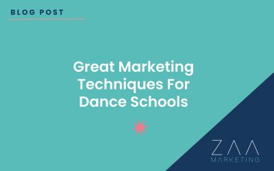 Great Marketing Techniques For Dance Schools