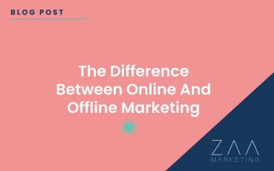 The Difference Between Online And Offline Marketing