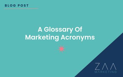 A Glossary of Marketing Acronyms and Abbreviations